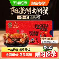 俏苏阁 阳澄湖大闸蟹提货券公3.5两母2.5两3对6只
