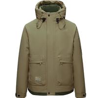 限尺码：海澜之家 冬季防钻绒三防极光超能鹅绒服防风男士羽绒服