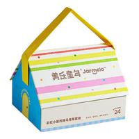 美乐童年彩虹小屋直液式丙烯马克笔不透色小水彩笔男女孩画笔 【直液式】带画板24色丙烯马克笔