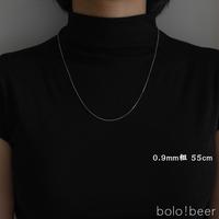 QUAMER 蛇骨链裸链细链锁骨链 0.9mm 55cm 10102429185905