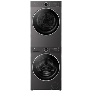 淘金币可用：小天鹅 水魔方系列 TG10V628PLUS+TH10VH628PLUS 热泵洗烘套装