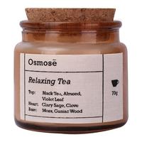 OSMOSE 欧墨诗 进口香薰蜡烛室内卧室助香氛蜡烛眠生日节日礼物伴手礼礼品 白日煮茶70g
