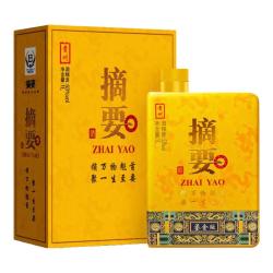 摘要 鎏金版 53度酱香型白酒 1000mL