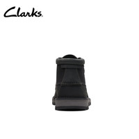 Clarks其乐枫徒系列男鞋经典防水高帮休闲户外耐磨防水登山靴 黑色 261759007 41