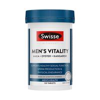 Swisse 斯维诗 玛咖生蚝袋鼠精男士活力雄风片 120粒