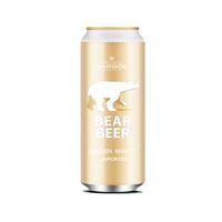 豪铂熊 德国精酿金小麦 &白啤酒500ml*12听