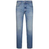 Calvin KleinJeans【凉感】25早秋男士休闲通勤ck修身微弹牛仔裤4RC751G XQE-牛仔浅蓝 28