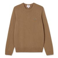 Lacoste 法国鳄鱼男女同款秋冬时尚圆领羊绒衫针织衫日常百搭款毛衣