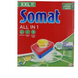 Somat 史低！洗碗凝珠 柠檬味 57颗（折0.53/颗）洗碗机清洁剂