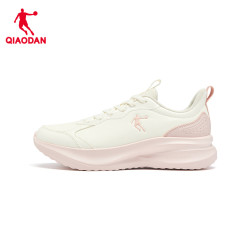 乔丹 防水皮面减震软底 女跑鞋
