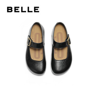  BeLLE/百丽 厚底 女士玛丽珍鞋  36 (230mm) 黑色