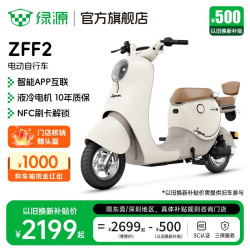 绿源 【东莞/深圳专享】电动自行车ZFF2  到门店选颜色-理论续航60KM