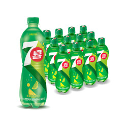 七喜 柠檬味汽水  500ml*12瓶