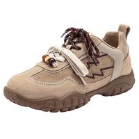 热风 hotwind【迪士尼系列】2025年冬季女士时尚休闲鞋 08杏色 35