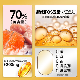 麦富迪 亲嘴鱼猫条 猫咪肉质零食