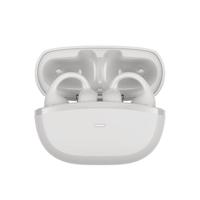 海威特 蓝牙耳机耳夹式无线开放式不入耳挂耳骨传导概念超长续航运动跑步降噪 OWS916白色