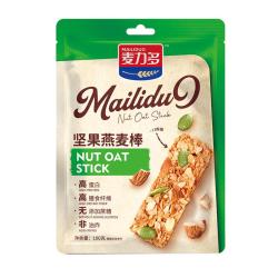 麦力多 高蛋白燕麦棒 坚果味100g（约10根）