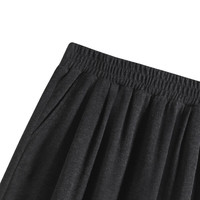 班尼路 半身裙 时尚显瘦韩版中长裙 燕麦#纯色