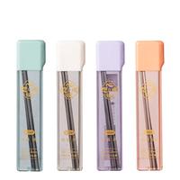 得力 考试涂卡笔铅芯 黑晶考试答题卡铅芯 考试涂卡笔2B铅芯 2B-60MM黑色6根/盒 SH247随机发货