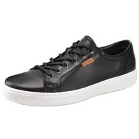 ecco 爱步 柔酷7号系列 男士低帮板鞋 43000401001 黑色 41