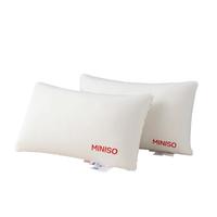 名创优品(MINISO)全棉枕头抗菌星级酒店枕头芯 零压睡感护颈椎枕芯 单边高枕单只装
