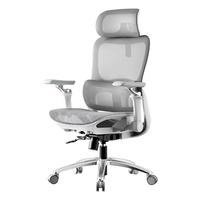 HBADA 黑白调 P2 Ultra 人体工学电脑椅 霜白