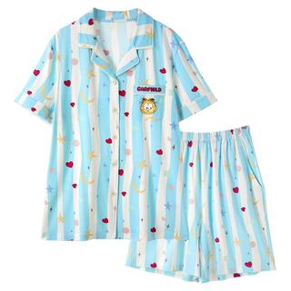 【加菲猫联名款】猫人2025女士家居服夏季套装甜美可爱睡衣