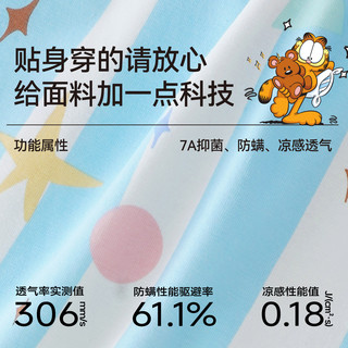 【加菲猫联名款】猫人2025女士家居服夏季套装甜美可爱睡衣