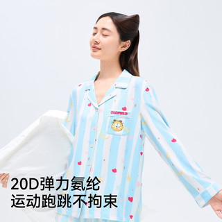【加菲猫联名款】猫人2025女士家居服夏季套装甜美可爱睡衣