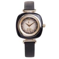 Vivienne Westwood BFVV141BKBK 女士方形石英腕表