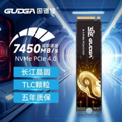 固德佳 GUDGA GXF S Pro M.2固态硬盘NVMe PCIe4.0 512G 1TB 2T SSD TLC PCIe 4.0
