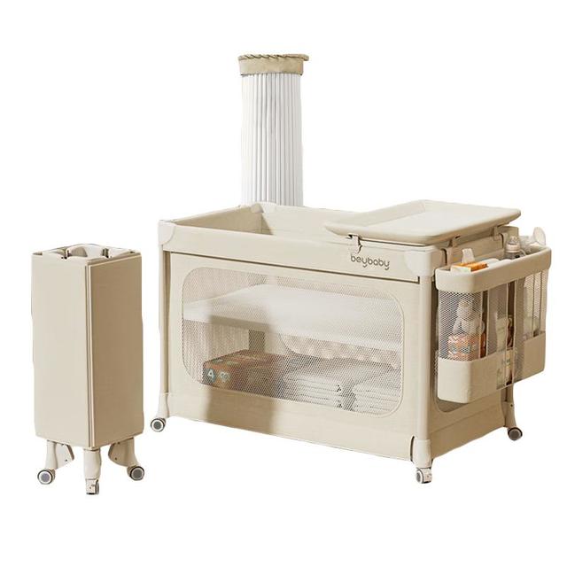 倍途乐 婴儿床可拼接大床摇摇床便携可移动折叠多功能哄睡 升级款