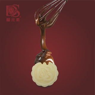 榴元素（DURIAN SHOW）梦龙巧克力皮榴莲冰皮月饼礼盒60gx6枚装 梦龙巧克力榴莲冰皮月饼