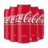 日本无可口可乐碳酸饮料500ML*5大瓶装饮料