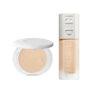 redearth红地球贴贴瓶养肤粉底液定妆粉饼套装遮瑕