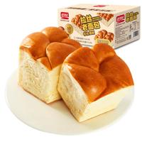 盼盼牛奶拉丝老面包早餐代餐充饥点心办公室休闲零食饱腹食品小吃整箱 拉丝老面包（酸奶味）400g【4包】