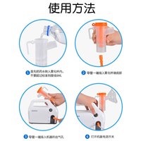 鱼跃(yuwell)雾化器儿童雾化机家用成人老人医用空气压缩式雾化仪器雾化面罩 线下医院同款403C【低噪升级】