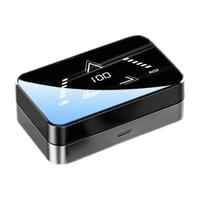 娱品【舒适不漏音】2024新款真无线蓝牙耳机高音质高品质超长续航电量数显男女款适用苹果vivo华为oppo 炫酷黑【蓝牙5.3+超长续航】