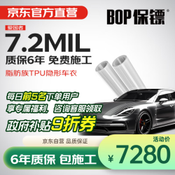 保镖 BOP 爱国者 7.2Mil TPU材质隐形车衣