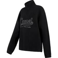 CAMEL骆驼 【加绒蓄热保暖】抓绒衣男女同款秋冬款抗静电立领套头卫衣