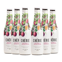奢莉 Chérie 果味精酿啤酒 樱桃/覆盆子/石榴/蜜桃/百香果 330mL*6瓶