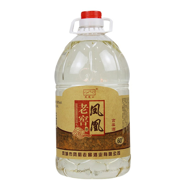 凤凰老窖 凤凰山老窖 60度 浓香型白酒 4L桶装