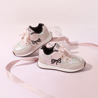 江博士 秋款女儿童舒适学步鞋 粉色 24 脚长约14.2-14.8