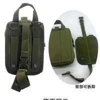 户外野营登山便携多功能工具包地震求生应急包装备训练急救包 橙色空包+如图所示用品