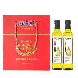 特诺娜 Tenuora） 2024新油特级初榨橄榄油 500ml双瓶装