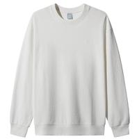 Cabbeen 男装 植物花卉提花面料长袖卫衣2025秋季日常休闲 米白色12 L /175/50