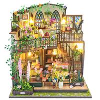 我の屋diy手工制作小房子达西花房木质花园小屋解压玩具男女友