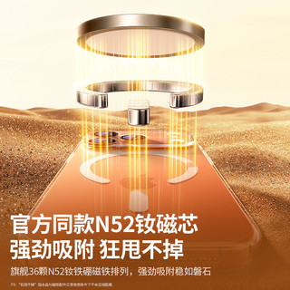 绿联适用苹果iphone17Pro手机壳初色磁吸17透明散热17promax保护套17超薄air防摔magsafe硬壳女男AI按键全包 【全透明AI按键】AR透亮裸机★Magsafe磁吸★超薄防摔