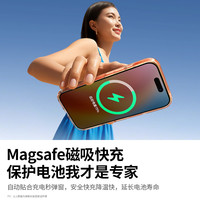 绿联适用苹果iphone17Pro手机壳初色磁吸17透明散热17promax保护套17超薄air防摔magsafe硬壳女男AI按键全包 【全透明AI按键】AR透亮裸机★Magsafe磁吸★超薄防摔