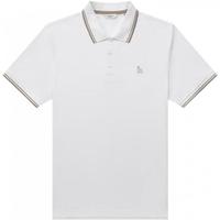HAZZYS/哈吉斯 防螨抗菌 男士短袖polo衫  L （175/96A 48） 白色WT